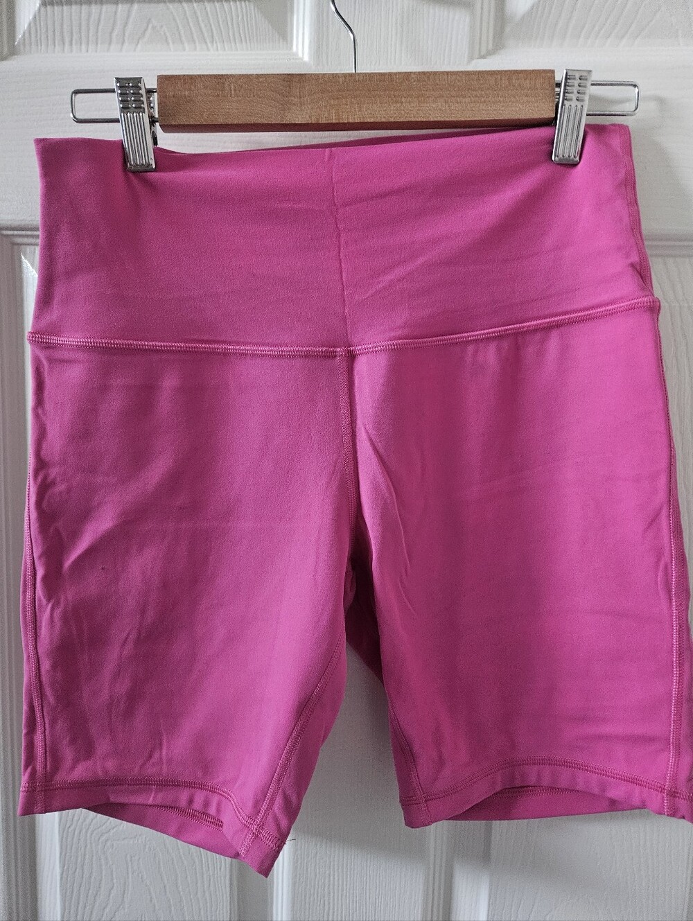 Lululemon High-Rise Biker Shorts - Vibrant Pink
